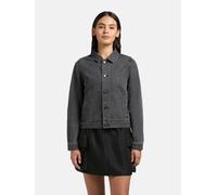 Jeansjacke KHUJO "RENIA", Damen, Gr. M, dunkelgrau, Denim/Jeans, 100% Baumwolle, abgesteppte Kante, Jacken Jeansjacke (97404413-M) dunkelgrau