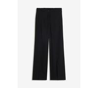 Stoffhose BONPRIX "Leichte Marlenehose mit Viskose", Damen, Gr. 38, N-Gr, schwarz, Web, Obermaterial: 92% Viskose, 8% Polyester, gepflegt, unifarben, loose fit lang, Hosen Stoffhose, Marlenehose, Loos