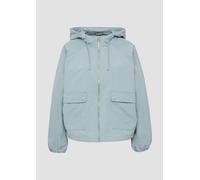 s.Oliver Leichte Outdoor-Jacke im Relaxed Fit mit Fledermausärmeln und Kapuze hellblau M