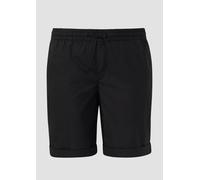 Leichte Shorts aus Baumwollmix im Relaxed Fit 52 schwarz 2171497.9999.52