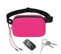 Leichte Sling Bag zum Wandern - Ergonomische tragbare Sling Bag | Kleine Sling Bag für Herren, stilvolle Sling Bag mit verstellbarem Schultergurt für Reisen, hot pink, Refer to description