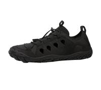 leichte Sommerschuhe Herren Sommersneakers Herren Rutschfester Freizeitschuhe Wanderschuhe Outdoorschuhe Fashion Slip on Schlupfschuhe Komfortable Sportschuhe Slip-in Schuhe Schwarz 42