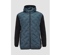 Leichte Steppjacke im Fabricmix 4XL blau 2156311.5785.4XL