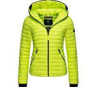 Leichte Steppjacke mit Kapuze "Kimuk" Neon Green XS