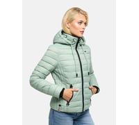 Steppjacke NAVAHOO "Lulana", Damen, Gr. XL (42), smokey mint, Oberstoff: 100% Nylon. Futter: 100% Polyester. Wattierung: 100% Polyester. Ärmelfutter: 100% Polyester, figurbetont hüftlang, Ärmel ohne Ä