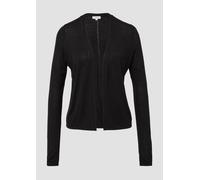 Leichte Strickjacke aus Viskose 46 schwarz 2165046.9999.46