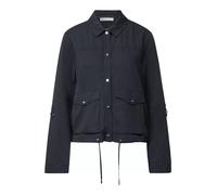 STREET ONE Damen 2115522 Leichte Strukturjacke, Deepwater Blue, 38