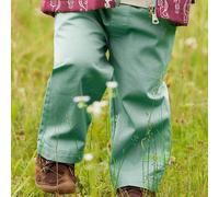 Leichte Twill Sommerhose grün 104