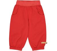 Leichte Twill Sommerhose in rot 68