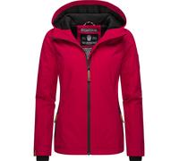 Leichte Übergangsjacke mit Kapuze "Brombeere" Fuchsia XS