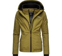 Leichte Übergangsjacke mit Kapuze "Erdbeere" Moss Green XXL