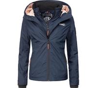 Leichte Übergangsjacke mit Kapuze "Erdbeere" Navy 4XL