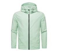 Outdoorjacke RAGWEAR "Lewie", Herren, Gr. M (50), grün (hellmint), Obermaterial: 100% Nylon, Innenfutter: 100% Polyester, Basic, gerade hüftbedeckend, hoch geschlossener Ausschnitt, Langarm weit elast