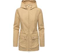 Leichte Übergangsjacke mit Kapuze "Monadetta B" Sand 4XL