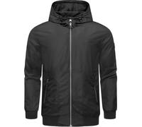 Leichte Übergangsjacke mit Kapuze "Stewie II" Black XXL