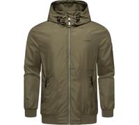 Outdoorjacke RAGWEAR "Stewie II", Herren, Gr. S (48), grün (olivgrün), Obermaterial: 100% Polyester. Futter: 100% Polyester, gerade hüftbedeckend, Ärmel ohne Ärmelschlitz Rippstrickbündchen, Jacken Ou