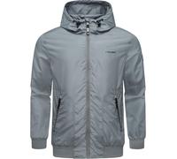 Outdoorjacke RAGWEAR "Stewie II" Gr. L (52), grau Herren Jacken Outdoorjacken stylische Übergangsjacke mit großer Kapuze (75426730-L)