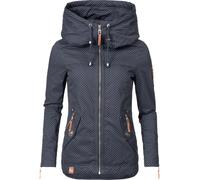 Leichte Übergangsjacke mit Kapuze "Wekoo" Blau Dots M