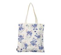 Leichte und praktische Stitch-Einkaufstasche - wiederverwendbare und bequeme Stofftasche mit Ziernähten