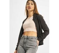 Leichte Urban Classics Damen Bomberjacke 78 g/m² Übergangs-Jacke Schwarz XS