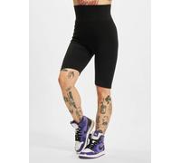 Urban Classics Damen Radlerhose High Waist, 2er-Pack, Schwarz, 3XL