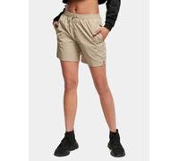 leichte Urban Classics Damen Shorts Taschen Mesh 97 g/m² Beige S
