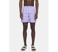 Urban Classics Herren Badehose Block Swim Shorts, Badehose für Männer, schnell trocknend, lavender, 3XL