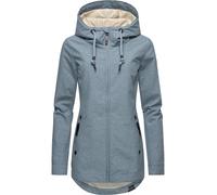 Leichte wasserdichte Übergangsjacke mit Kapuze "Zuzka" Stone Blue24 L
