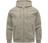 Outdoorjacke RAGWEAR "Stewie Twill YOUMODO", Herren, Gr. S (48), helloliv, Twill, Obermaterial: 100% Polyester; Futter: 100% Polyester, gerade hüftbedeckend, hoch geschlossener Ausschnitt, Ärmel ohne