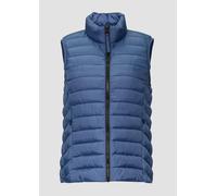 Leichte Weste mit Steppung und Stehkragen 38 blau 2151755.5472.38