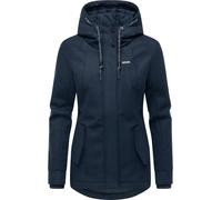 Winterjacke RAGWEAR "Monadde Felt YOUMODO", Damen, Gr. XXXL(46), navy, Obermaterial: 100% Polyester; Innenfutter: 100% Polyester; Wattierung: 100% Polyester, Basic, tailliert Po-bedeckend, hoch geschl