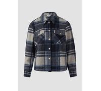 Leichte Wollmix-Jacke mit aufgesetzten Taschen 54 blau 2175500.59N2.54