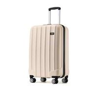 Leichter ABS Hartschalenkoffer mit 4-Rollen-Trolley und Zahlenschloss Ideal für Geschäftsreisen Erhältlich in 19 Zoll Handgepäck 24 Zoll und 28 Zoll A