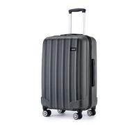 Leichter ABS Hartschalenkoffer mit 4-Rollen-Trolley und Zahlenschloss Ideal für Geschäftsreisen Erhältlich in 19 Zoll Handgepäck 24 Zoll und 28 Zoll A