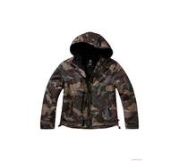 leichter Brandit Damen Windbreaker Frontzip Darkcamo 4XL