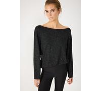 Leichter Glitzer-Sweatshirt M