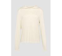 Leichter Hoodie aus Viskose-Jersey 48 Beige 2156460.81W9.48