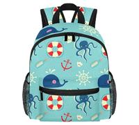 Leichter Kinder-Rucksack, Kindergarten, Schultasche, Tagesrucksack für 3-8 Jahre alt, Mtm1ntizotkwy2tqslbxru1lou1t, Mehrfarbig 14, 25.4x10x30 CM/10x4x12 in