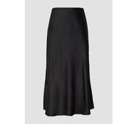 Leichter Midirock mit Elastikbund 42 schwarz 2173095.9999.42