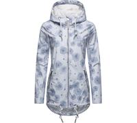 Ragwear SUMMER RELOVED REMAKE Damen Frauen Parka,Mantel,Übergangsmantel,Übergangsjacke mit Kapuze,Schwarz,L