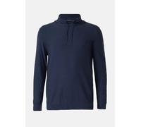 Leichter Pullover mit Snood-Kragen und Logo-Detail 4XL blau 2177009.5826.4XL