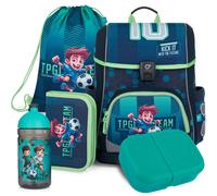 Leichter Schulranzen Fußball-Set, 5-tlg. AIRA 25011 EXTRA