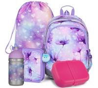 Leichter Schulrucksack-Set, 5-tlg. ELLY 24050 SET 5IN1
