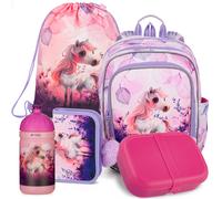 Leichter Schulrucksack-Set, 5-tlg. ENDY 25073 SET 5IN1