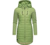 Steppmantel RAGWEAR "Lucinda Long" Gr. XL (42), grün (hellgrün) Damen Mäntel (73406809-XL) hellgrün