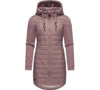 Steppmantel RAGWEAR "Lucinda Long", Damen, Gr. M (38), lila (mauve), Obermaterial: 100% Polyester. Obermaterial Ärmel: 100% Baumwolle. Futter: 100% Polyester. Wattierung: 100% Polyester, figurumspiele