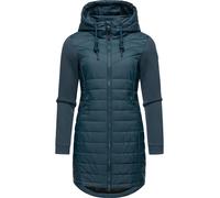 Leichter Steppmantel mit weichen Ärmeln "Lucinda Long" Petrol24 L