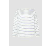 Leichter Strickpullover aus Viskosemix XXL blau|weiß 2164408.50G0.XXL