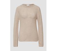 Leichter Strickpullover in Ripp-Optik 48 Beige 2174063.81W8.48