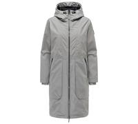 Navahoo Damen Parka Übergangsjacke Edelumhang mit Kapuze S